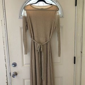 Anne Klein Glitter Midi Dress - Size 14